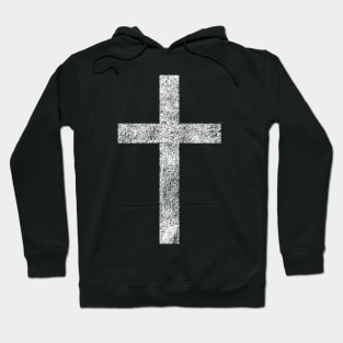 Cross Distressed Hoodie